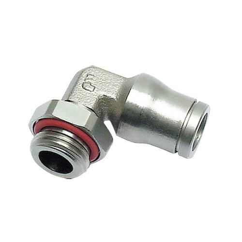 RACCORD ÉQUERRE COMPACTE À PIQUAGE MÂLE FILETAGE BSPP CYLINDRIQUE 3699 04 10 PARKER LEGRIS