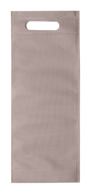 Sac cadeau non-tissé pour bouteille de vin - 80 g/m² - couleur beige_0