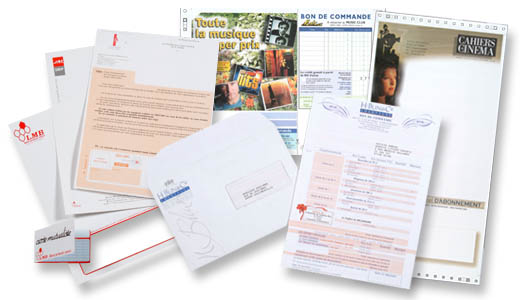 Services d'impression de documents papiers