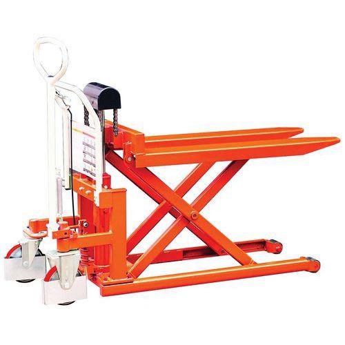TRANSPALETTE MANUEL HAUTE LEVÉE LARGEUR 526 MM - FORCE 1000 KG - STOCKMAN