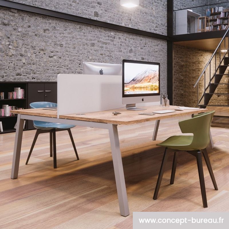 Uri - bureau open space - bureau pour 2 personnes - design moderne et fonctionnel_0