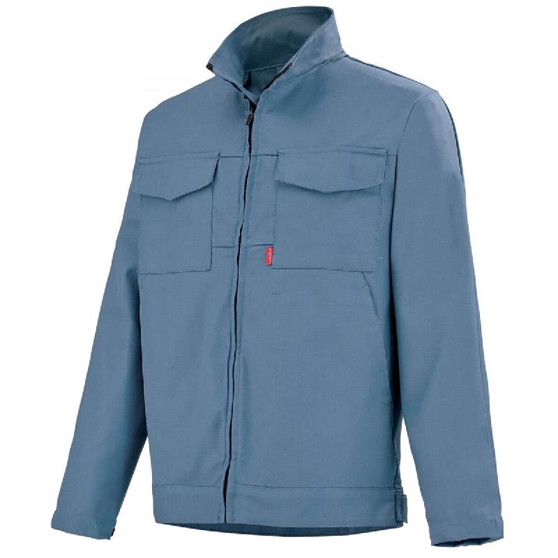 VESTE DE TRAVAIL HOMME BLEU PETROLE