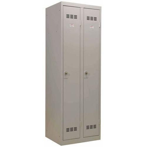 Vestiaire industrie propre 2 serrure gris clair gris clair_0
