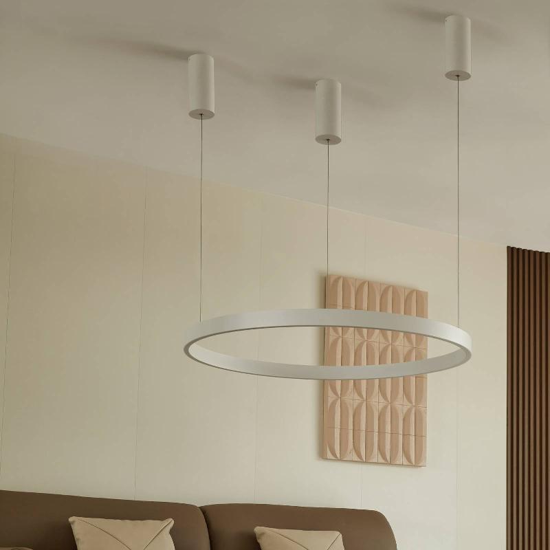 ARCCHIO ANSWIN SUSPENSION LED 70,4 W BLANC