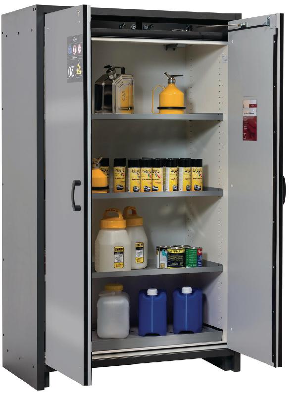 ARMOIRE SÉCURITÉ Q-CLASSIC-30 Q30.195.116 GRIS/ARGENT - MANUTAN COLLECTIVITÉS