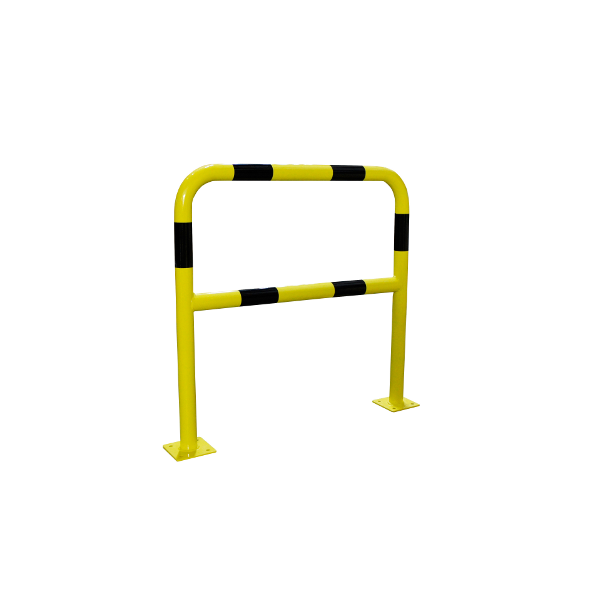 Barrière de protection 1500mm - À fixer - 40 mm - Jaune - Marque Rolléco_0