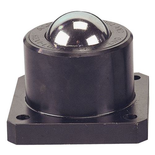 BILLE MANUT A PLATINE 2/4TROUS ACIER DIAM=38MM F=1000KG