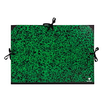 CARTON À DESSIN ANNONAY 3 CORDONS 37X52CM - VERT - LOT DE 10