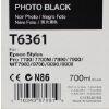 Cartouche d'encre noir photo 700ml - imprimante photo Epson 11880 - Référence C13T591100_0