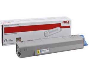 CARTOUCHE LASER OKI JAUNE 44059165