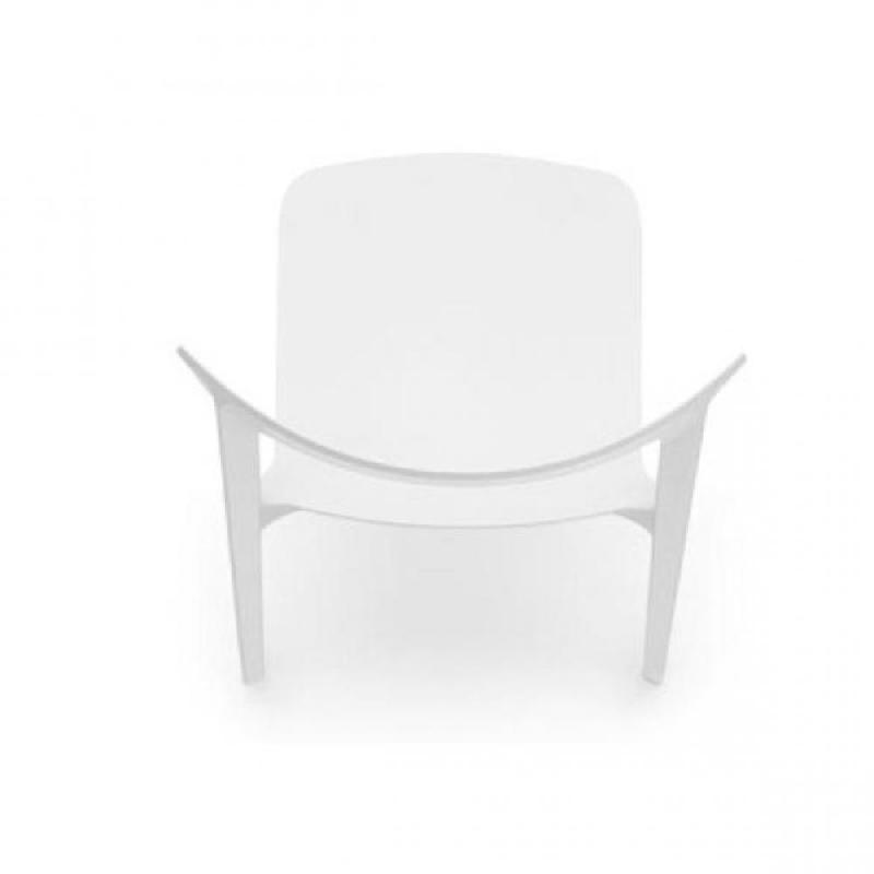 CHAISE DESIGN CALLIGARIS SKIN EN PLASTIQUE BLANC_0