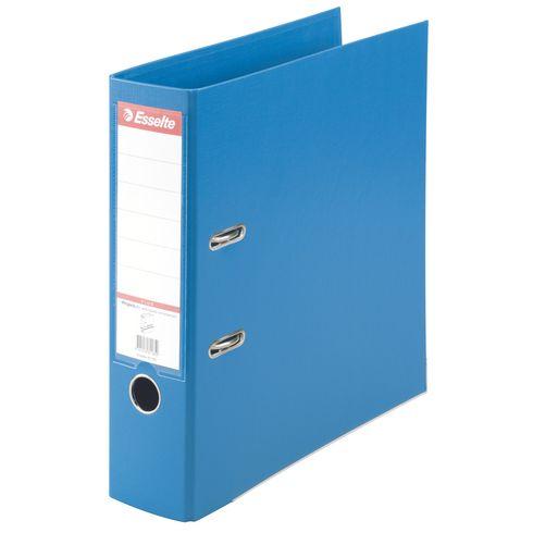 CLASSEUR À LEVIER CARTONNÉ ESSELTE MAXI PLUS A4 MAXI - DOS 8 CM BLEU