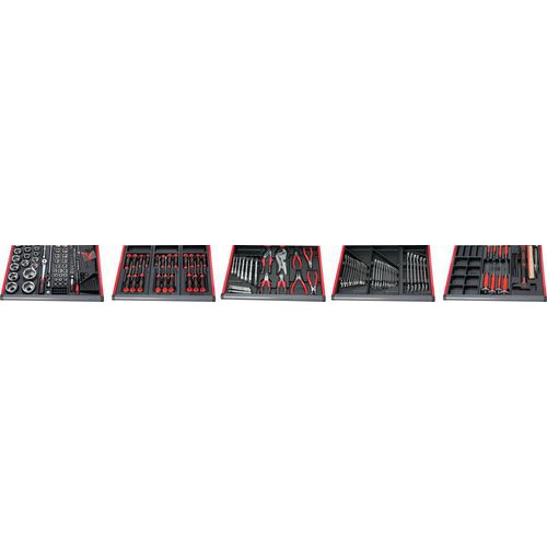 COMPOSITION DE 166 OUTILS MECANIQUE POIDS LOURDS _ CP-166-A