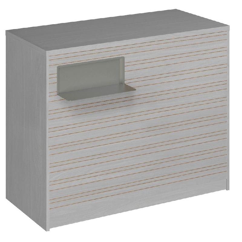 Comptoir Vertigo H T04nat. Spl.Gauche L120cm 2tabl.Couliss.4tab.Amovib.Noyercl_0