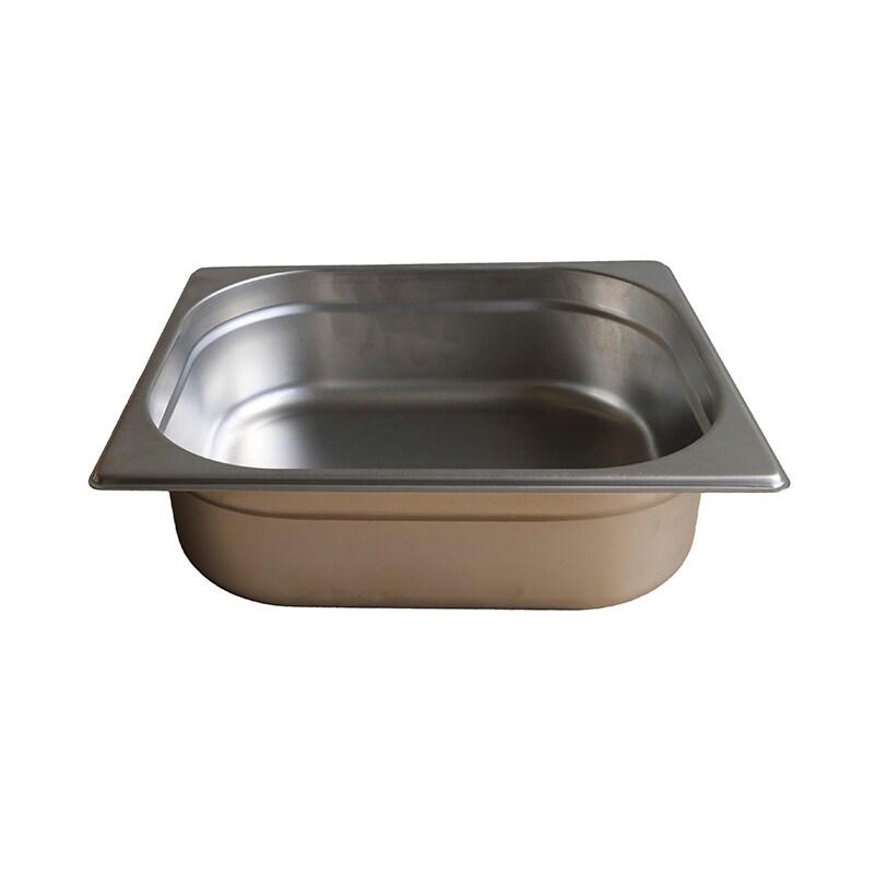 DBMARK - GNP12100-201 - Bac Gastronorme 1/2 100 mm. - 0.8mm S/S201 - gris inox GNP12100-201_0