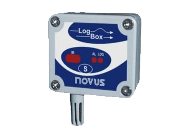 Enregistreur autonome température et humidité LogBox - 32 000 mesures - Température -40/+70°C - Humidité 0/100%_0