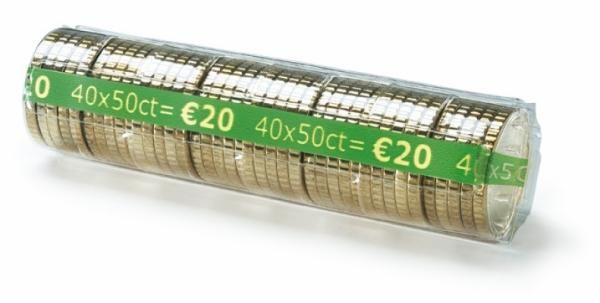ETUI À MONNAIE COMPARTIMENTÉ DE 50 EUROCENT