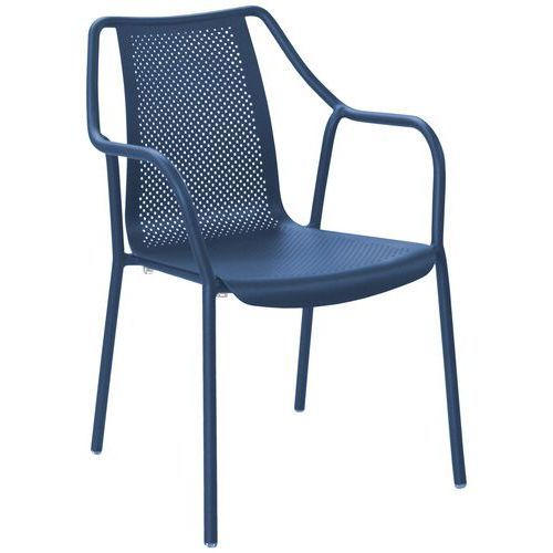 FAUTEUIL BARI ALU - BLEU - PROLOISIRS