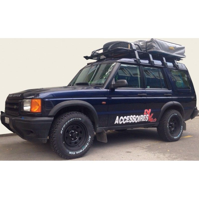 Galerie de toit acier - accessoires 4x4 - dimensions : 125cm x 220 cm x 20cm - rrs-9_1