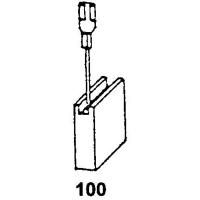 JEU DE 2 CHARBONS 5 X 8 X 19  POUR BOSCH - SPIT