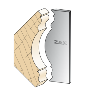 JEU DE 2 FERS ZAK534356 HAUTEUR 100MM