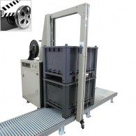 Cercleuse automatique JN85Y - Ferplast - 300 kg - pour palettes, avec arceau acier et système Omron_0