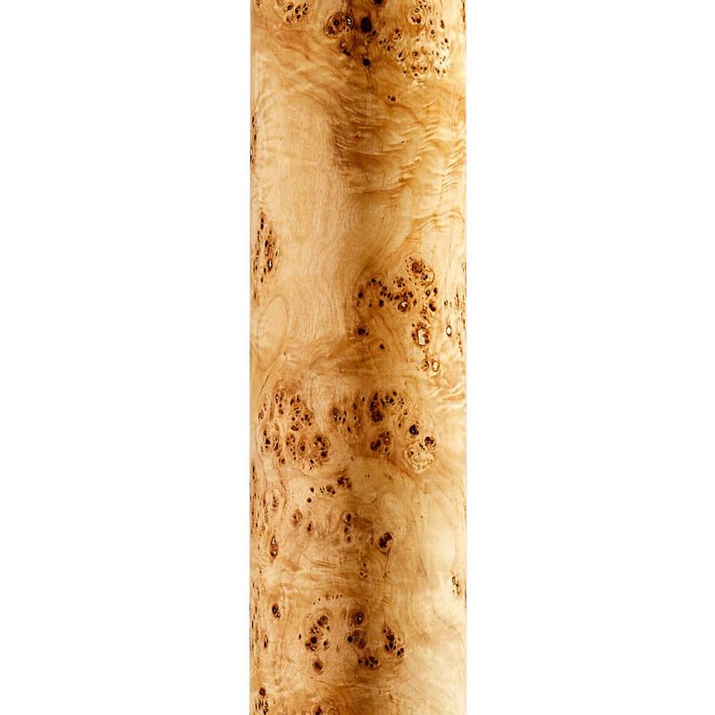 LEUCHTNATUR ARBOR PEUPLIER VEINÉ ACIER INOXYDABLE