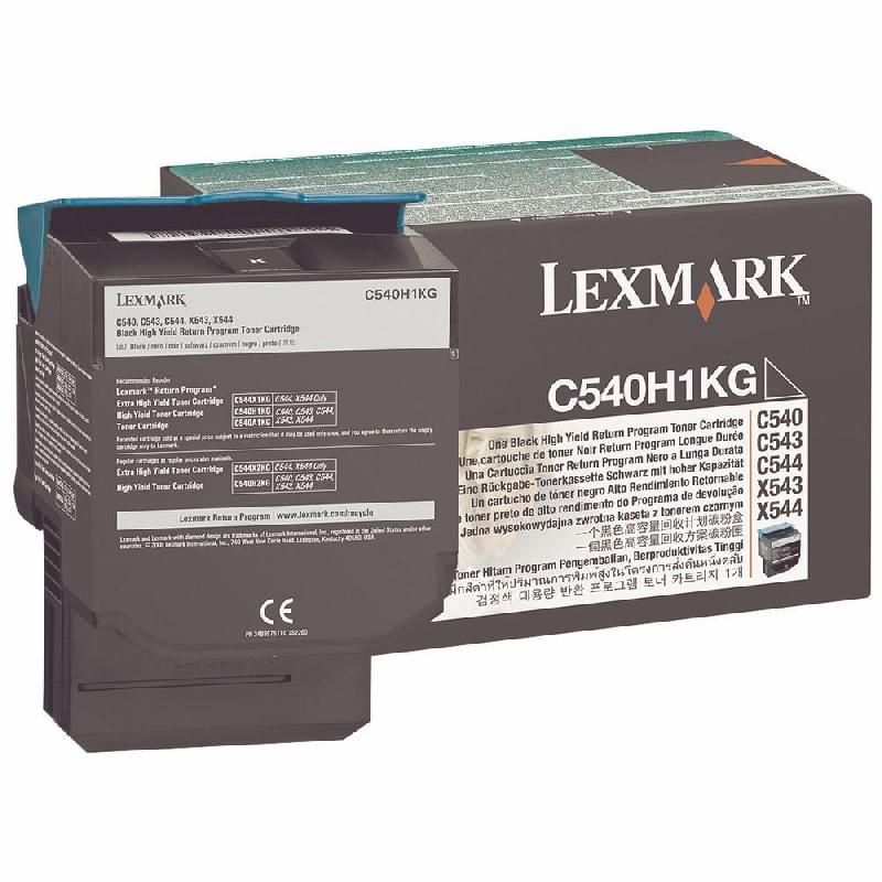 LEXMARK TONER ORIGINAL C540H1KG N - COULEUR: NOIR