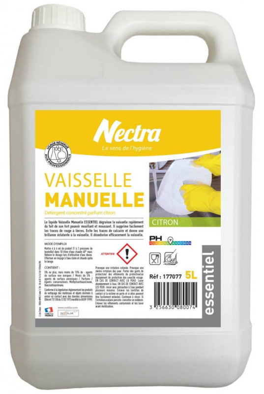 Liquide vaisselle/vitres essentiel nectra (1770776) 5l_0