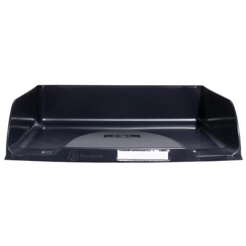LOT DE 6 - CORBEILLES À COURRIER COMBO STYLI NEO DECO - NOIR