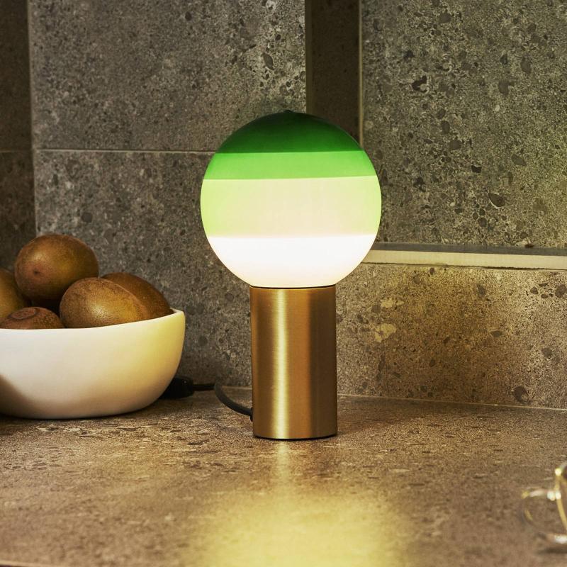 MARSET DIPPING LIGHT LAMPE À POSER VERT/LAITON