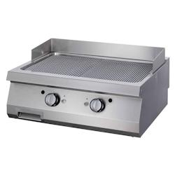 Maxima Premium plaque de gril - chrome rainuré - unité double - profondeur 90 cm - gaz - 3701117760852_0