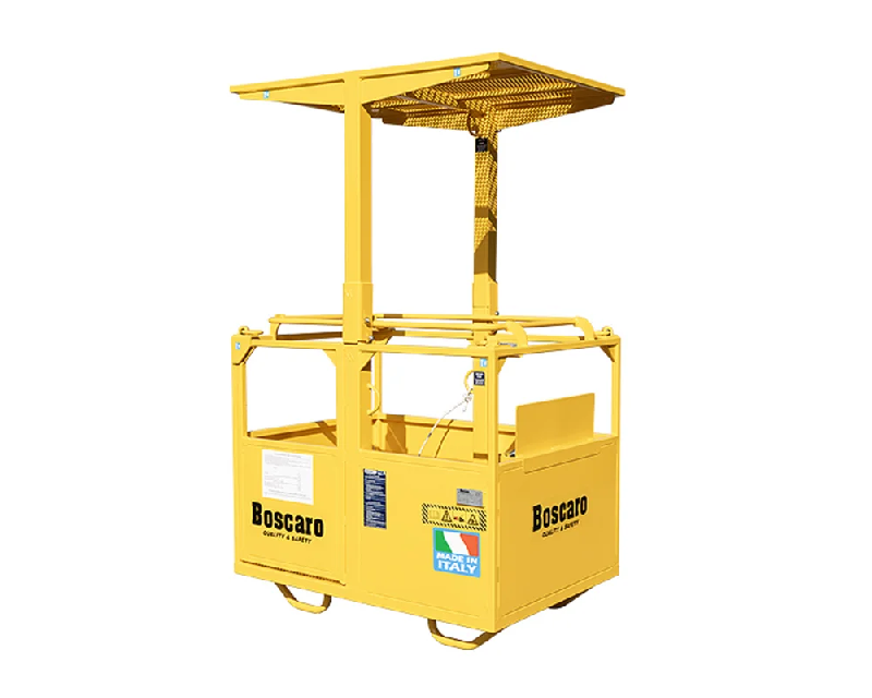 Nacelle grue toit amovible 3 personnes idéale pour les travaux de levage en toute sécurité_0