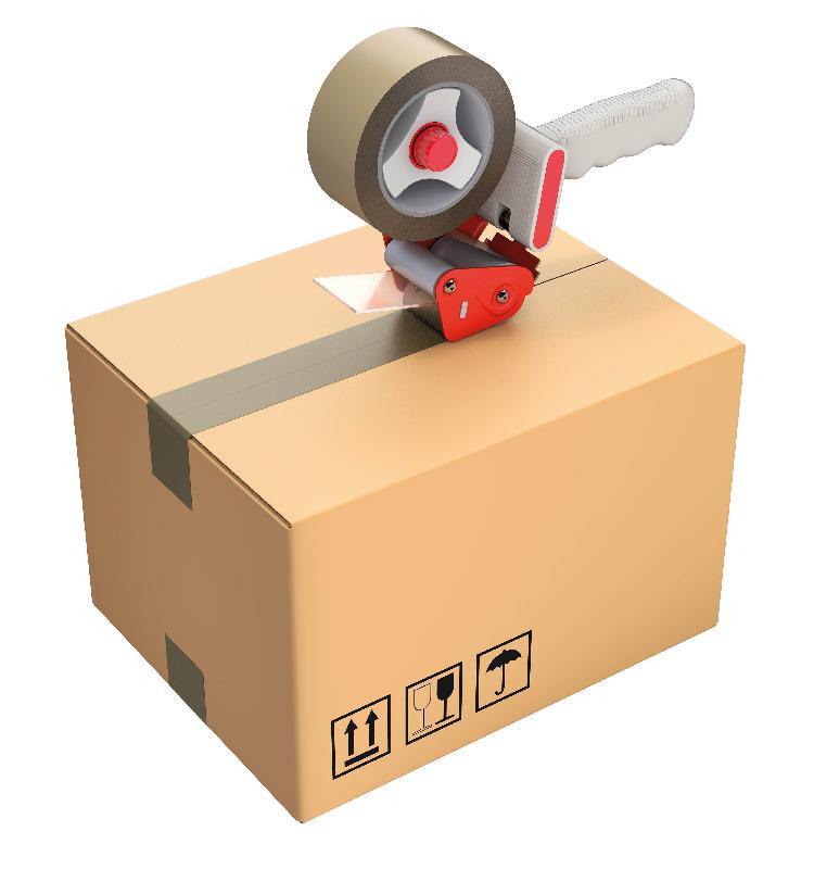 Neutre Acrylique - 332512 – 75 mm x 100 m - Transparent_0