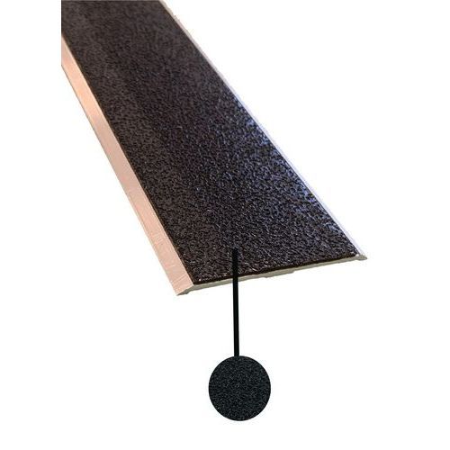 NEZ DE MARCHE PLAT ANTIDÉRAPANT À VISSER 3 M X 60 MM NOIR - WATTELEZ