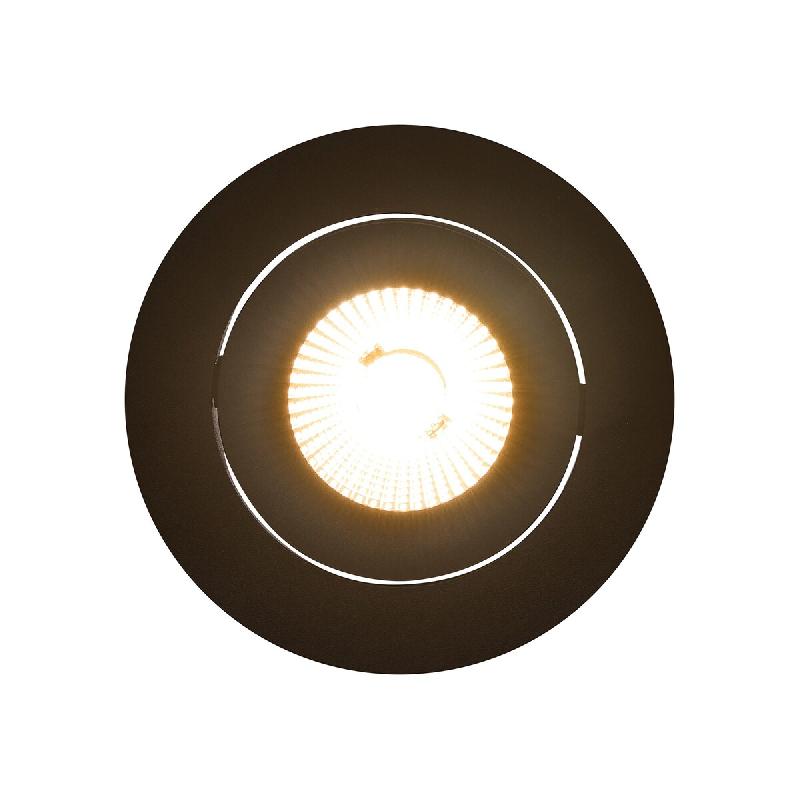 Nordlux Spot encastré ALIKI  Aluminium Noir, H.4.5 - IP44 - LED Module / Intérieur - noir 5704924016462_0