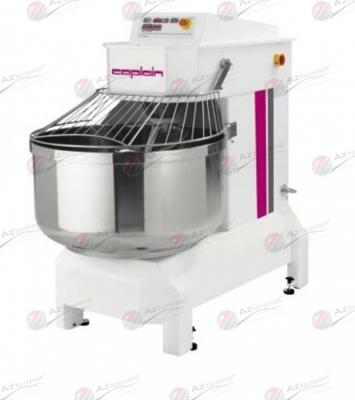 Pétrin spirale 80 kg de pâte - 2 vitesses - PE80FE avec cuve inox et commandes programmables_0