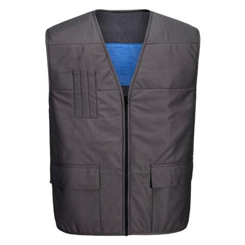 PORTWEST CV28 GILET RAFRAICHISSANT GRIS ARDOISE - TAILLE S/M