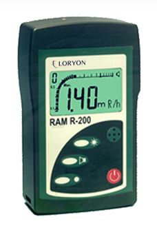 Radiamètre de terrain polyvalent et ultra résistant - RAM R-200 avec double détecteurs GM et sonde télescopique_0