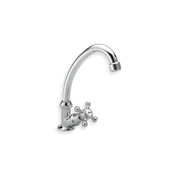 ROBINET CHROMÉ COL DE CYGNE POUR LAVE-MAINS RETRO BALILLA - CRISTINA ONDYNA BL14051