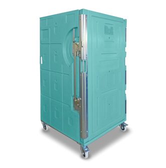 Roll 1300 - Chariot isotherme Olivo Cold Logistics - 1285L - Dimensions 1100x1100x1930mm_0