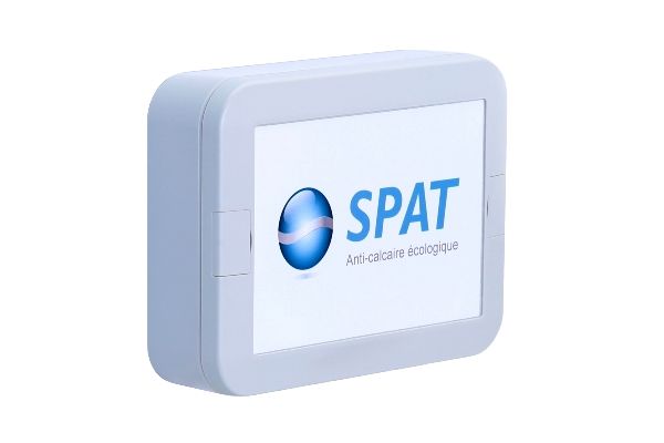 TFX Système - Appareil anti-calcaire électromagnétique pour chaudière et ballon d'eau chaude - Réf : TFX 12 - Dimensions : L 130 x l 57 x H 30 mm_0