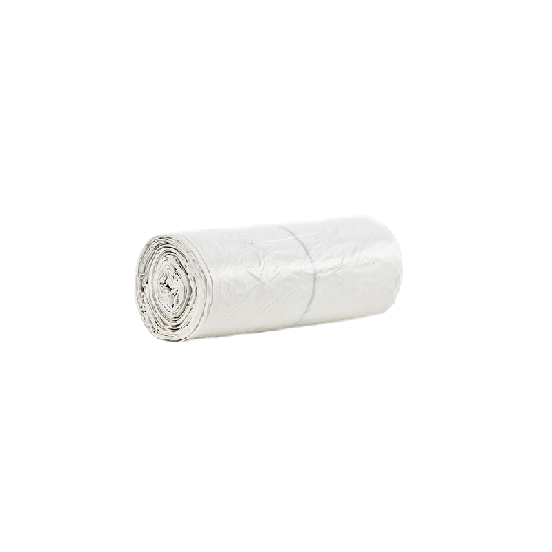 TOPCAR - Carton de 200 sacs poubelles transparents 130 litres - Épaisseur 50µ - 100% recyclable - Réf : S1180000_0