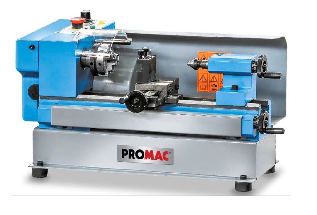 Tour métal d'établi Promac BD-3-M - mini tour pour métaux, entre-pointes 150 mm, moteur 150W_0