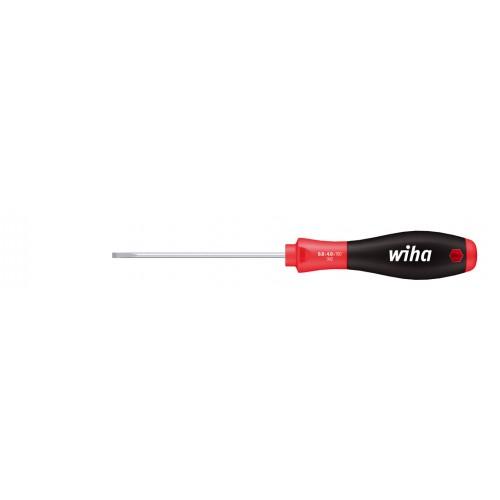 TOURNEVIS PLAT, MANCHE BI-MATIÈRE, LAME RONDE, EMPREINTE FENDUE - 3.5X100 - 00691 WIHA