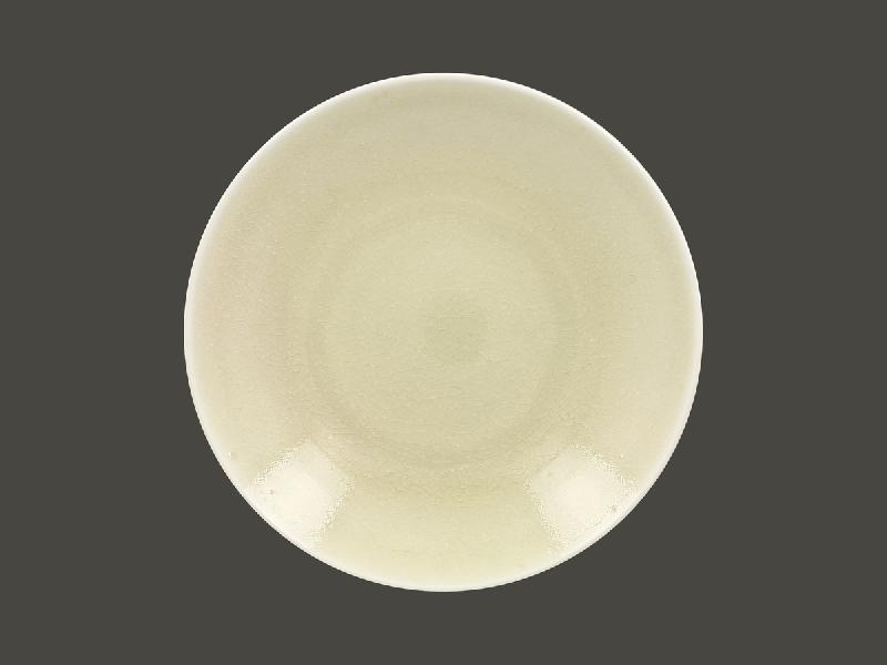 ASSIETTE COUPE CREUSE ROND BLANC PORCELAINE Ø 30 CM VINTAGE RAK