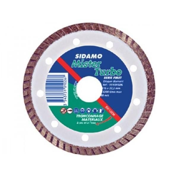 Leman Disque Diamant Jante Continue Gres Cerame D 200x 30 25 4