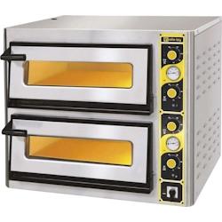 A.C.L - Four 2 chambres 4 pizzas 96x78x77 h 10 kW - inox MM204687_0