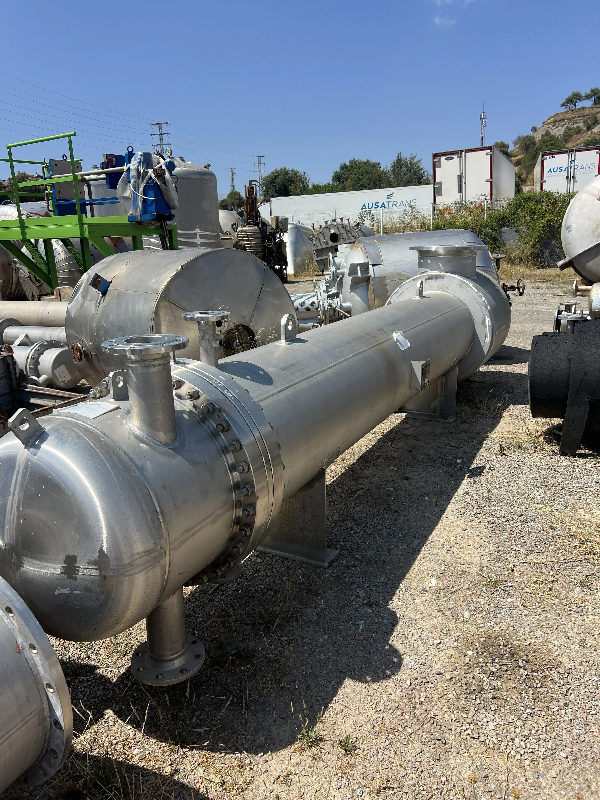 Échangeur tubulaire mafelca acier inoxydable 316l 43 m2_0