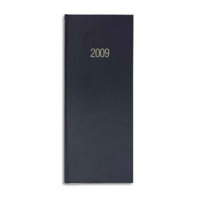 LECAS Agenda journalier Long Euros Cents, 2024, noir - Achat/Vente